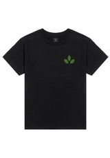 Habitat Bloom Lines T-Shirt black – Vorderansicht
