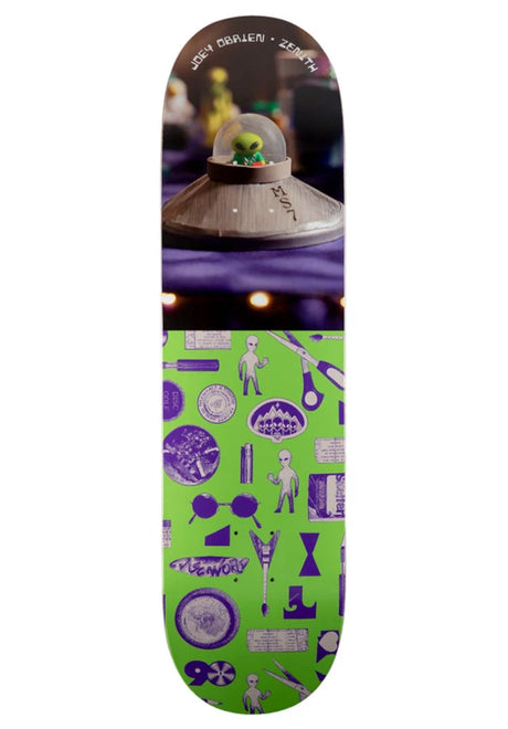 Alien-Workshop O'Brien Zenith Deck green – Vorderansicht