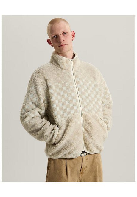 Vans Nights Hi Pile Winterjacke marshmallow – Vorderansicht