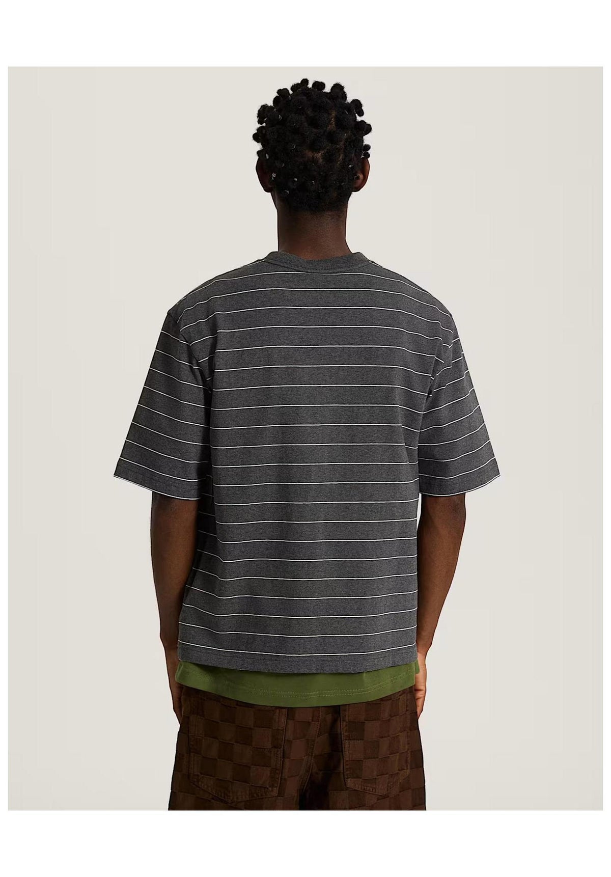 Vans x Rowan Z-Stripe T-Shirt charcoal – Rückenansicht
