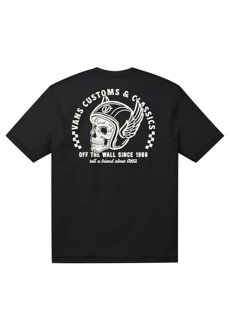 Vans Customs & Classics T-Shirt black – Vorderansicht