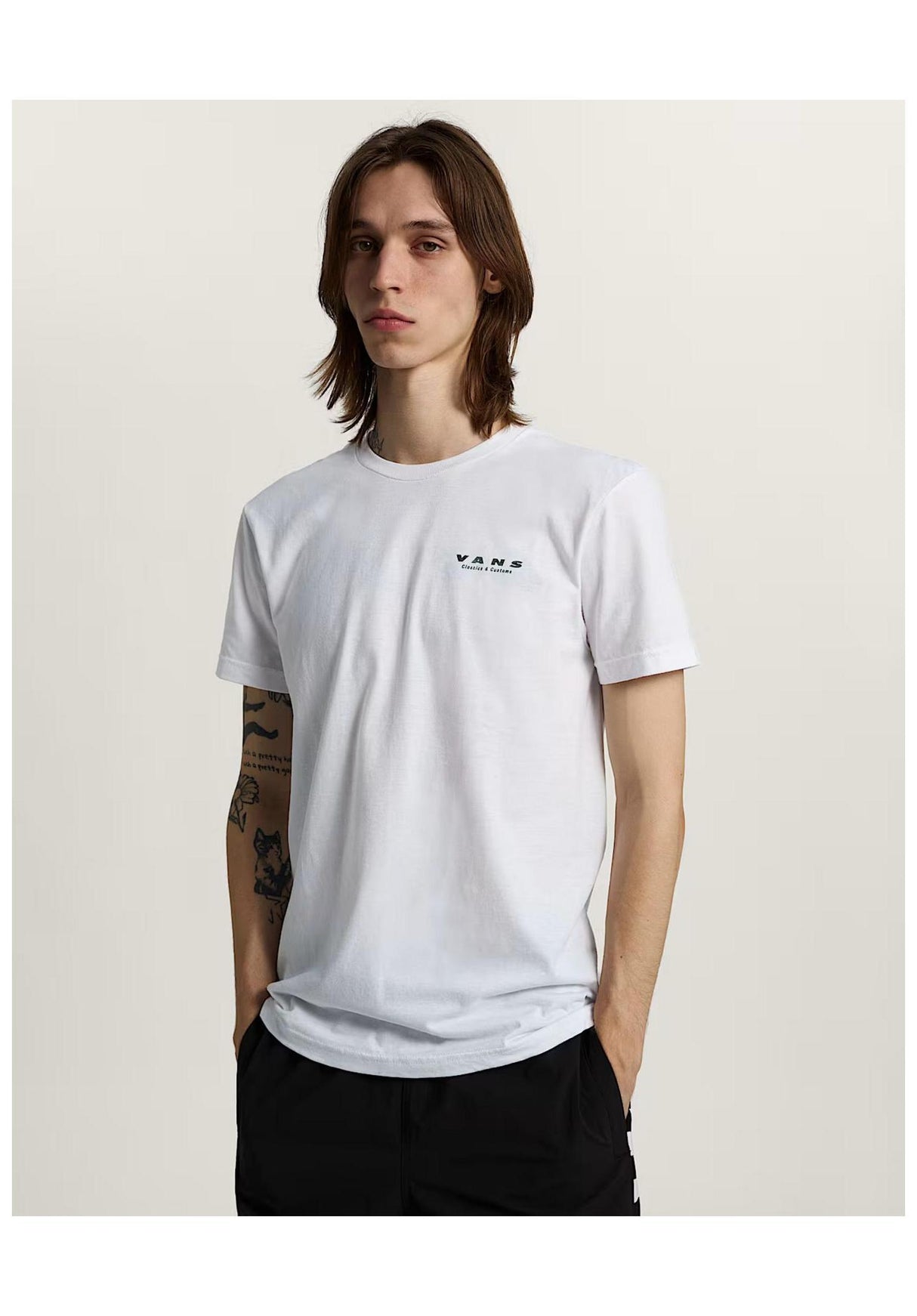 Vans Take a Ride T-Shirt white – Rückenansicht