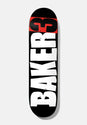 Baker 3 PP black-white-red Vorderansicht