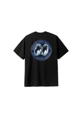 Loser-Machine x Mooneyes Chrome Craze Heavweight T-Shirt vintage-black – Rückenansicht
