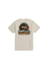 Loser-Machine x Mooneyes Redline T-Shirt cream – Rückenansicht