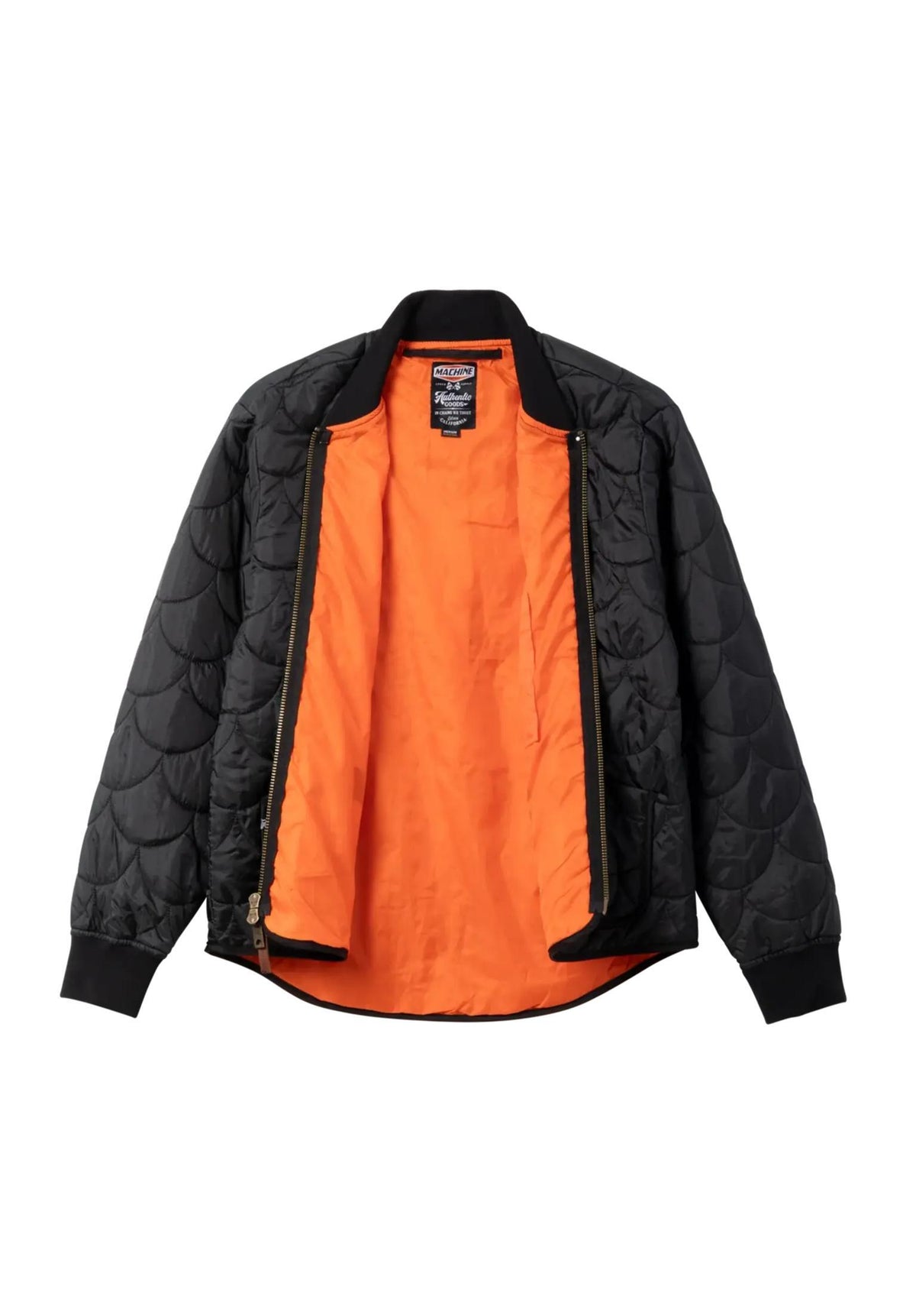Loser-Machine Liner Übergangsjacke black – Rückenansicht
