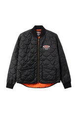 Loser-Machine Liner Übergangsjacke black – Vorderansicht