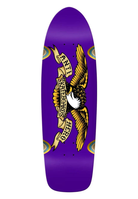 Anti Hero Shaped Eagle Caster Deck purple – Vorderansicht