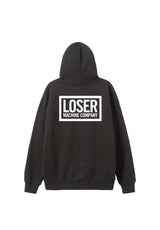 Loser-Machine Loser Box '09 Heavyweight Hoodie black – Rückenansicht