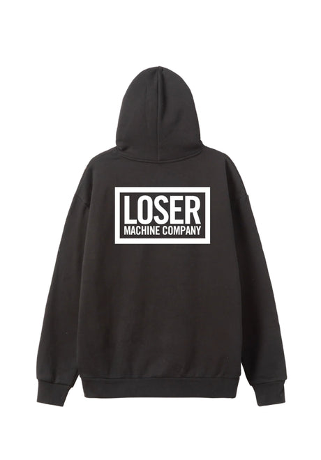 Loser-Machine Loser Box '09 Heavyweight Hoodie black – Vorderansicht