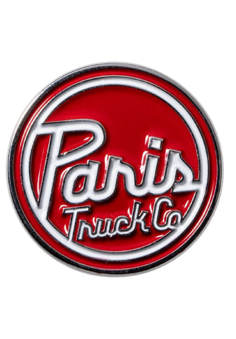 Paris Dot Logo 1" Enamel Pin diverser Artikel red – Vorderansicht