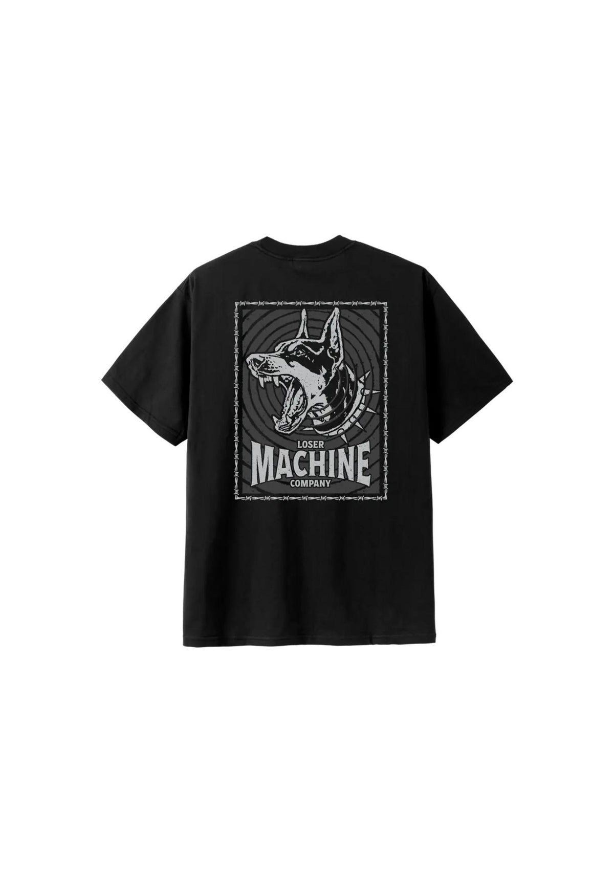 Loser-Machine Big Bark Heavyweight T-Shirt black – Rückenansicht