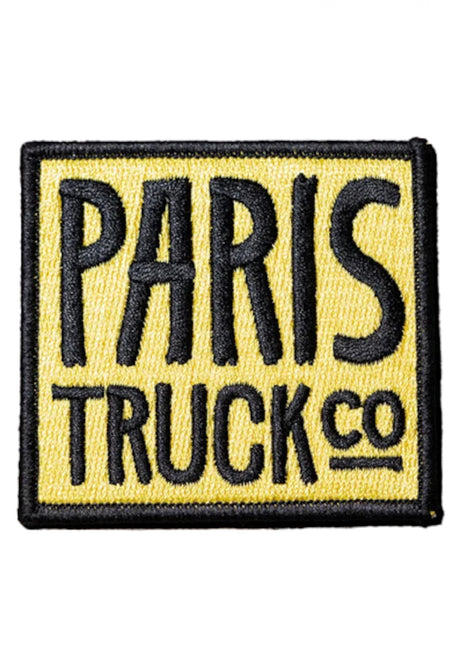 Paris Hipster 2,75" Large Patch diverser Artikel yellow – Vorderansicht