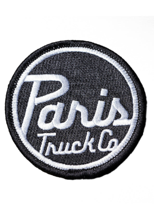 Dot Logo 2,75 Large Patch black-white Vorderansicht