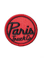 Dot Logo 2 Small Patch red Vorderansicht