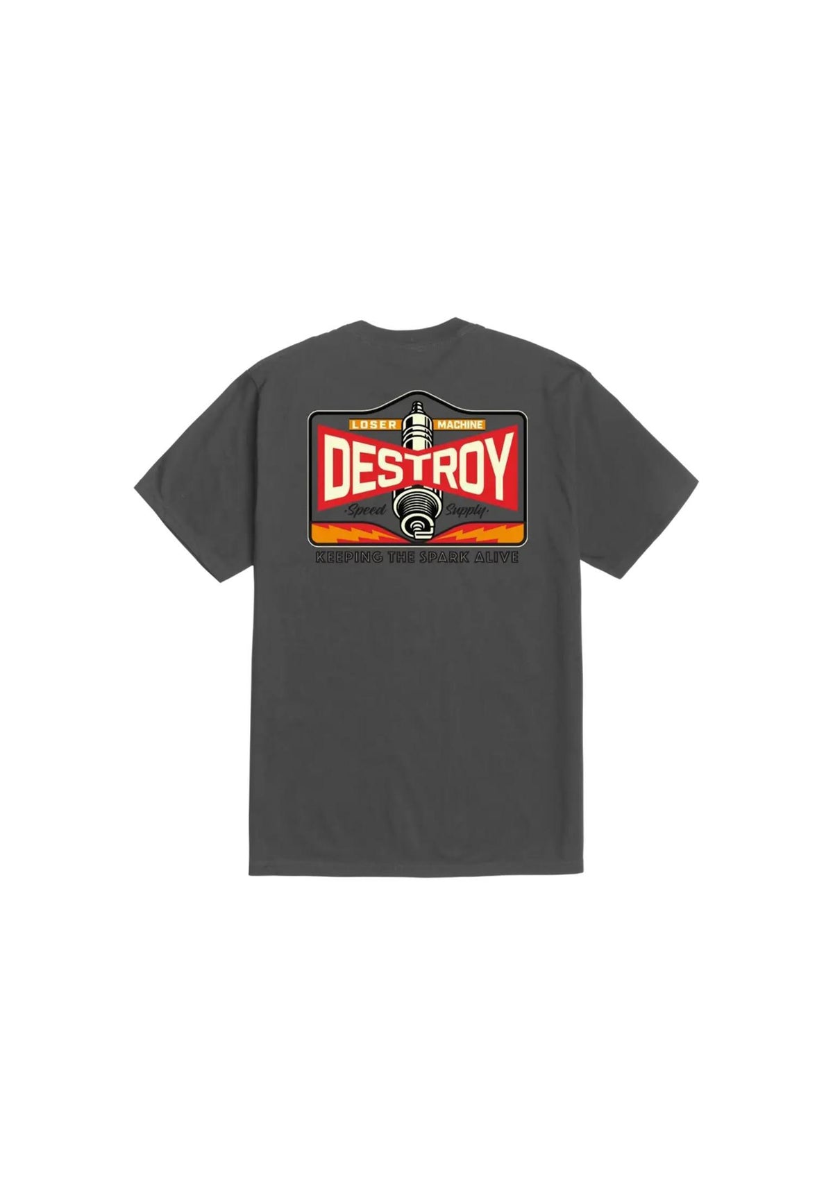 Loser-Machine Hot Spark T-Shirt vintage-black – Rückenansicht