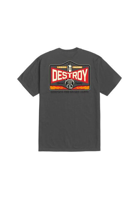 Loser-Machine Hot Spark T-Shirt vintage-black – Vorderansicht
