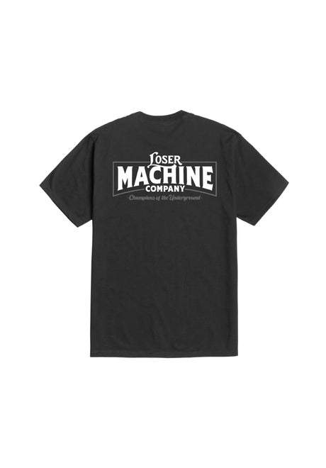 Loser-Machine Benchmark T-Shirt black – Vorderansicht
