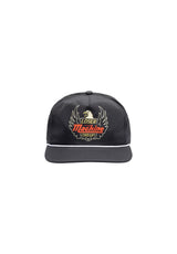 Loser-Machine Winston 5-Panel Unstructured Snapback Cap black – Detailansicht 2