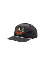 Loser-Machine Winston 5-Panel Unstructured Snapback Cap black – Vorderansicht