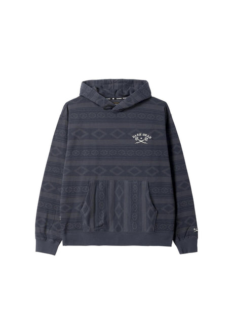 Dark Seas Alvarado Hoodie indigo – Vorderansicht