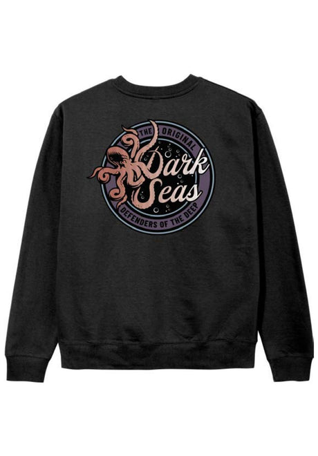 Dark Seas Locomotion Sweatshirt pigment-black – Vorderansicht