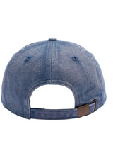 Deathwish Manny Dad Cap denim – Rückenansicht