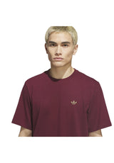 adidas-skateboarding 4.0 Logo T-Shirt red – Detailansicht 2