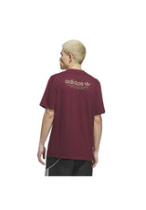 adidas-skateboarding 4.0 Logo T-Shirt red – Vorderansicht