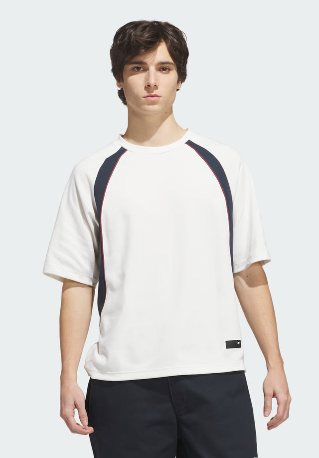 FS+ Jersey white-navy Vorderansicht