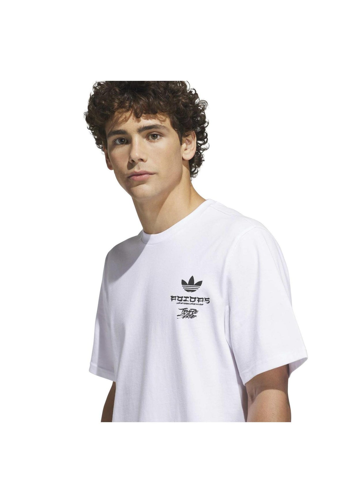 adidas-skateboarding TOS Crane T-Shirt white-black – Detailansicht 1