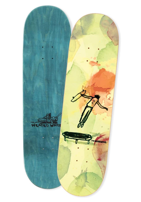 The Heated Wheel Christ Air Deck lightgreen – Vorderansicht
