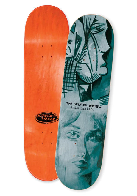 The Heated Wheel Eniz Fazliov Deck blue – Vorderansicht