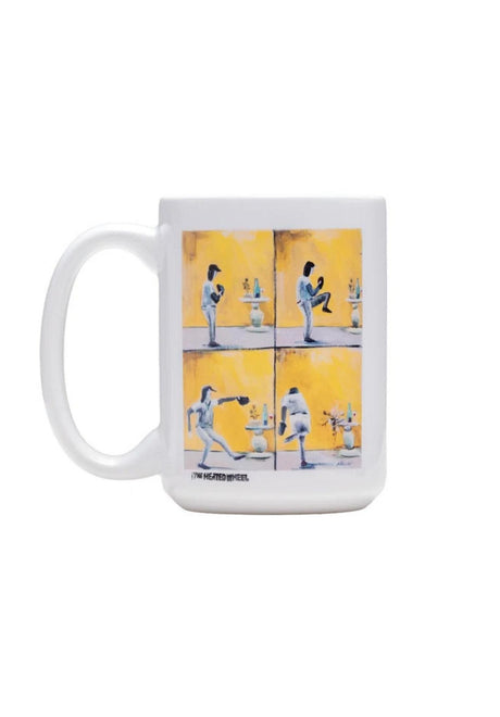 The Heated Wheel Fastball Coffee Mug diverser Artikel white – Vorderansicht