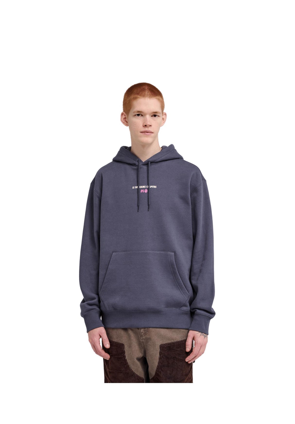 Element MXE Heritage Hoodie darksteel-blue – Rückenansicht