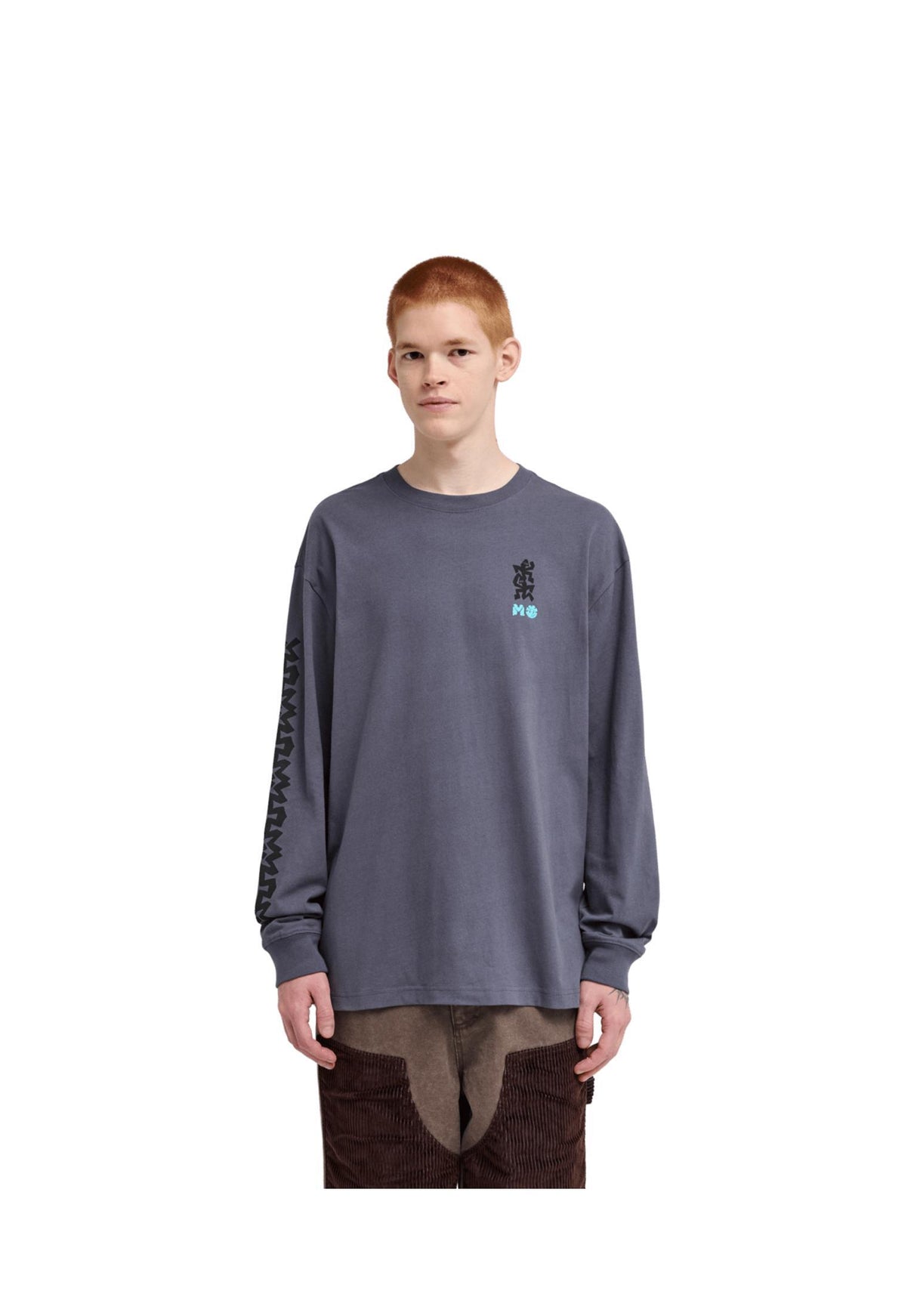 Element MXE Roped Party Longsleeve darksteel-blue – Rückenansicht