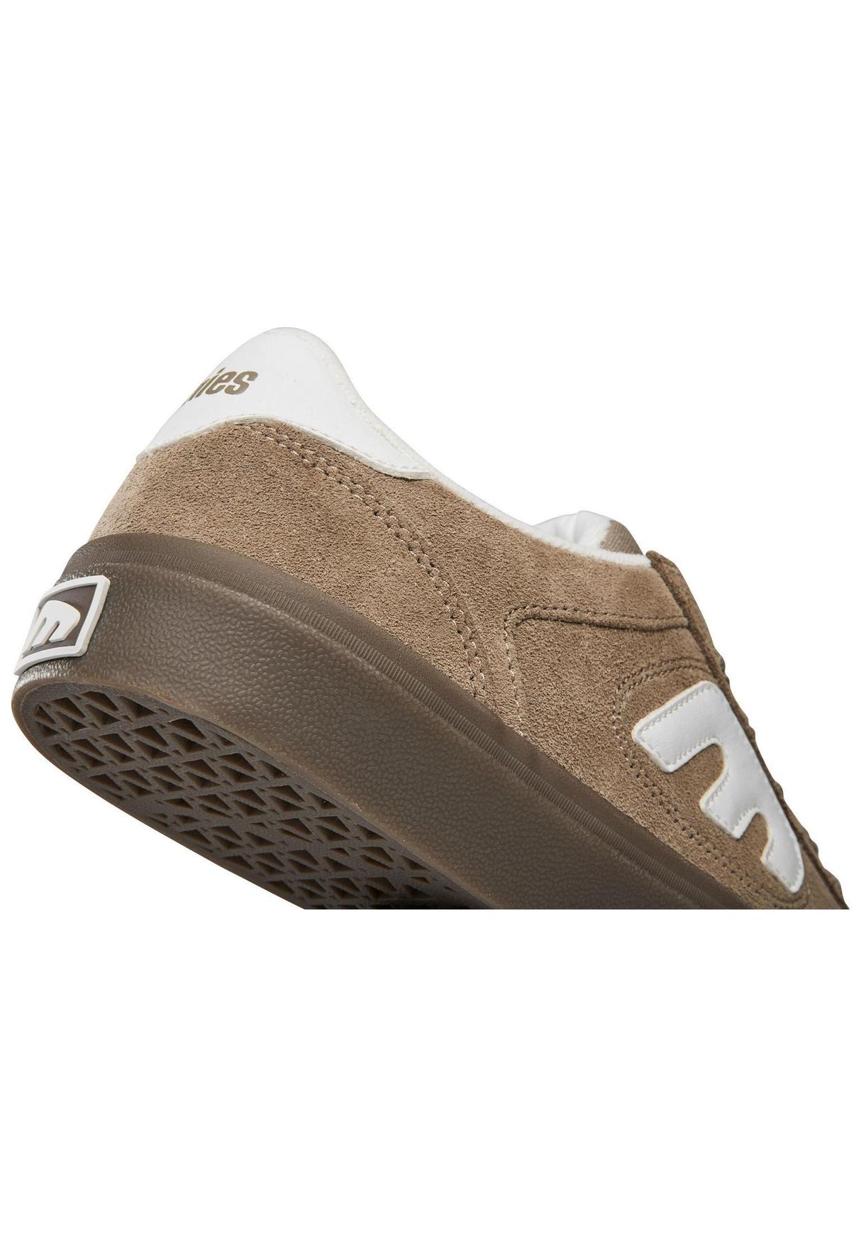 etnies Locut Vulc Schuhe Jungs warmgrey – Oberansicht