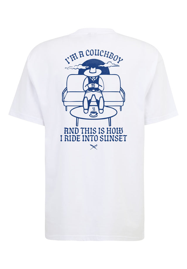 Couchboy white Vorderansicht