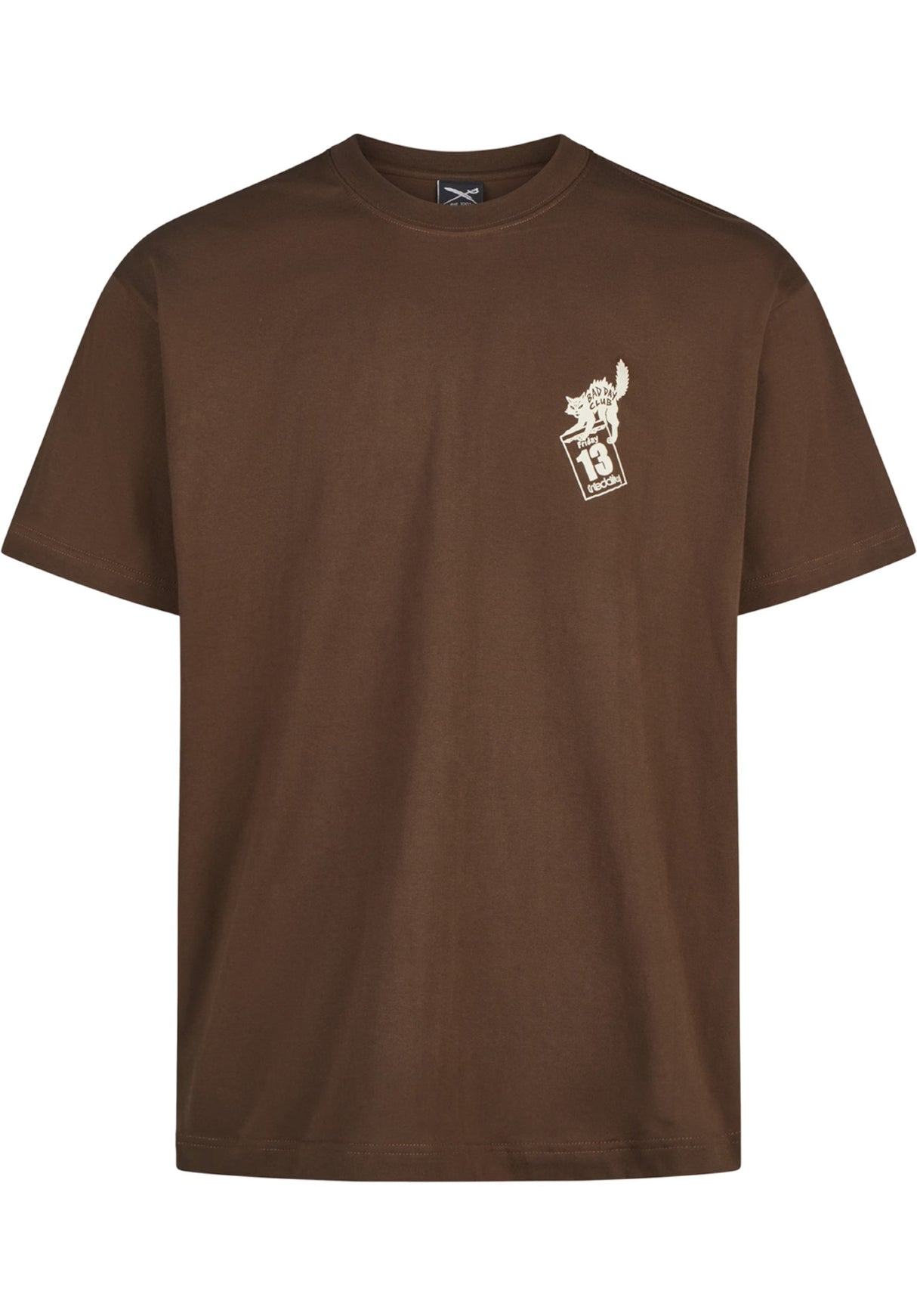 iriedaily Bad Day Club T-Shirt darkcoffee – Rückenansicht