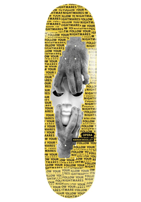 Opera Woolley Nightmare EX7 Deck yellow – Vorderansicht