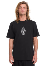 Volcom Firecar T-Shirt black – Vorderansicht