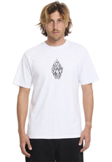 Volcom Firecar T-Shirt white – Vorderansicht
