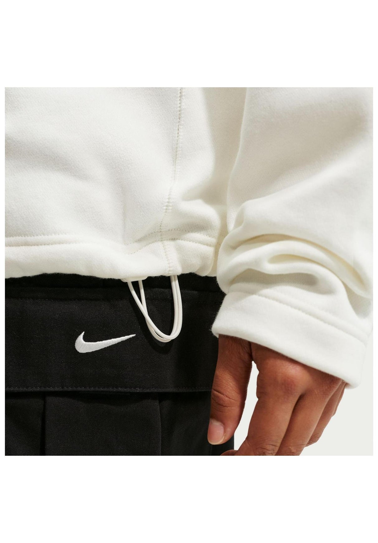 Nike SB Half Zip Fleece SB FC Sweatshirt sail – Detailansicht 1