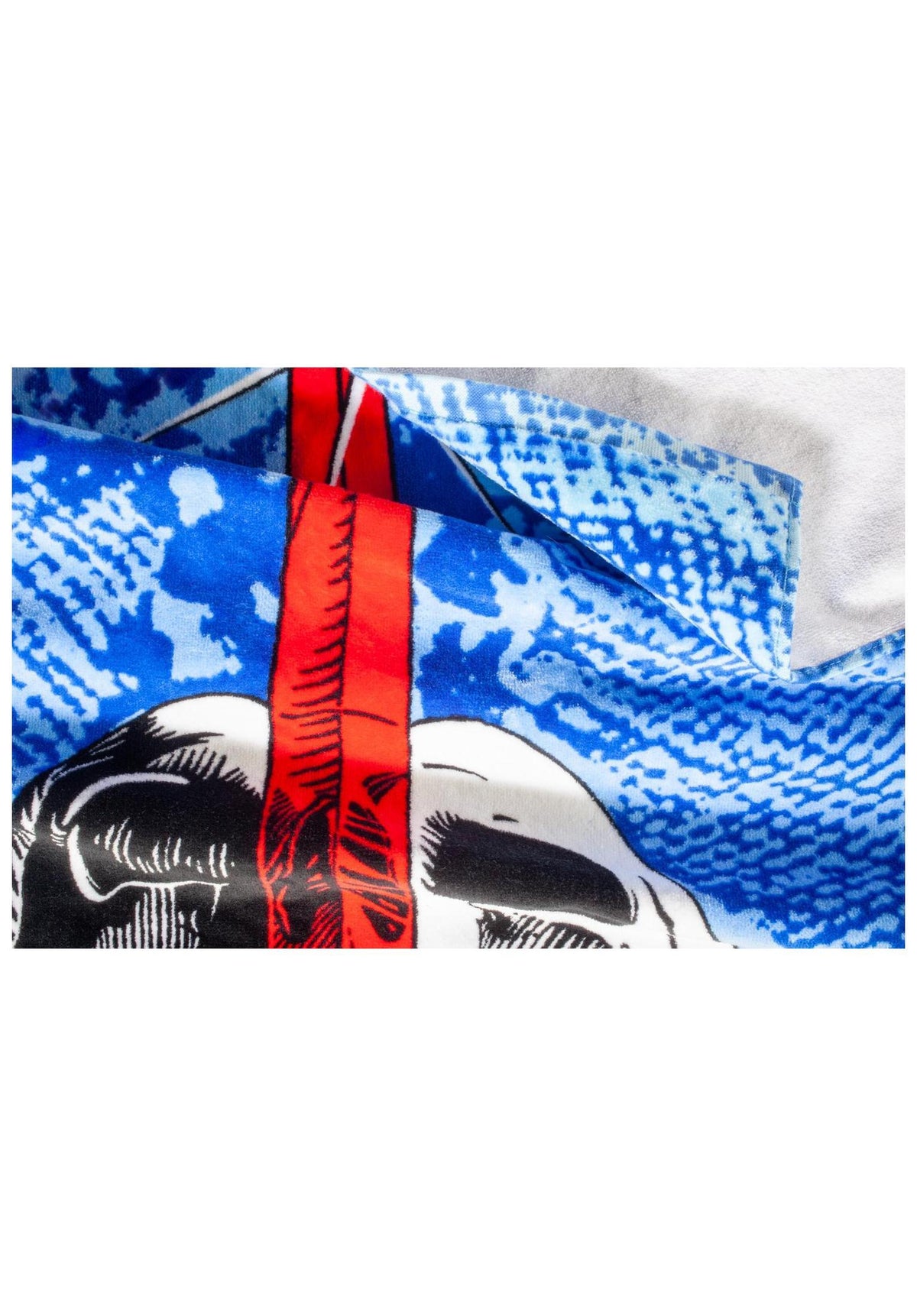 Powell-Peralta Skull & Sword Towel diverser Artikel blue-fade – Rückenansicht