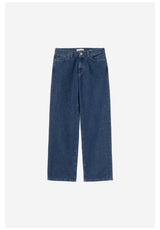 Carhartt WIP W' Lavine Jeans blueheavystonewash – Vorderansicht