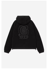 Carhartt WIP W' HD Limn C Fleece Zip-Hoodie tobacco-brown – Vorderansicht