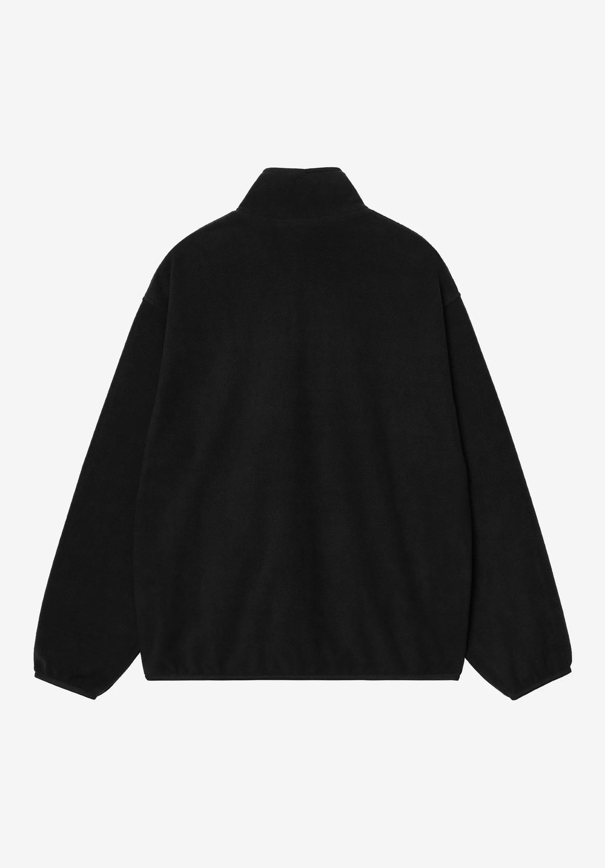 Carhartt WIP Edmore Half Zip Sweatshirt black-white – Rückenansicht