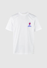 Cleptomanicx Cuisine T-Shirt white – Vorderansicht