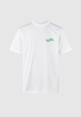 Cleptomanicx Partyservice T-Shirt white – Vorderansicht