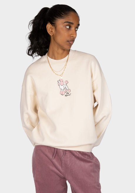 iriedaily Floodle Crew Sweatshirt undyed – Vorderansicht